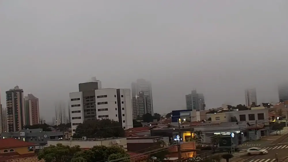 Campo Grande amanhece com nevoeiro e sensação térmica de 4,9°C