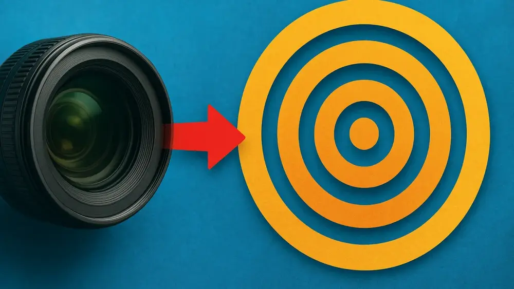 Zoom de câmera cria qual ilusão?