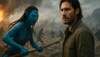 Avatar Caminho da Água batalha guerra James