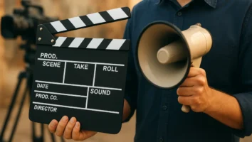 Quem dirige sem usar claquete no set?