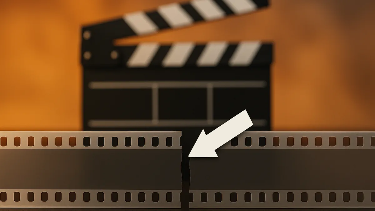 Como funcionam os cortes secos na edição de filmes?