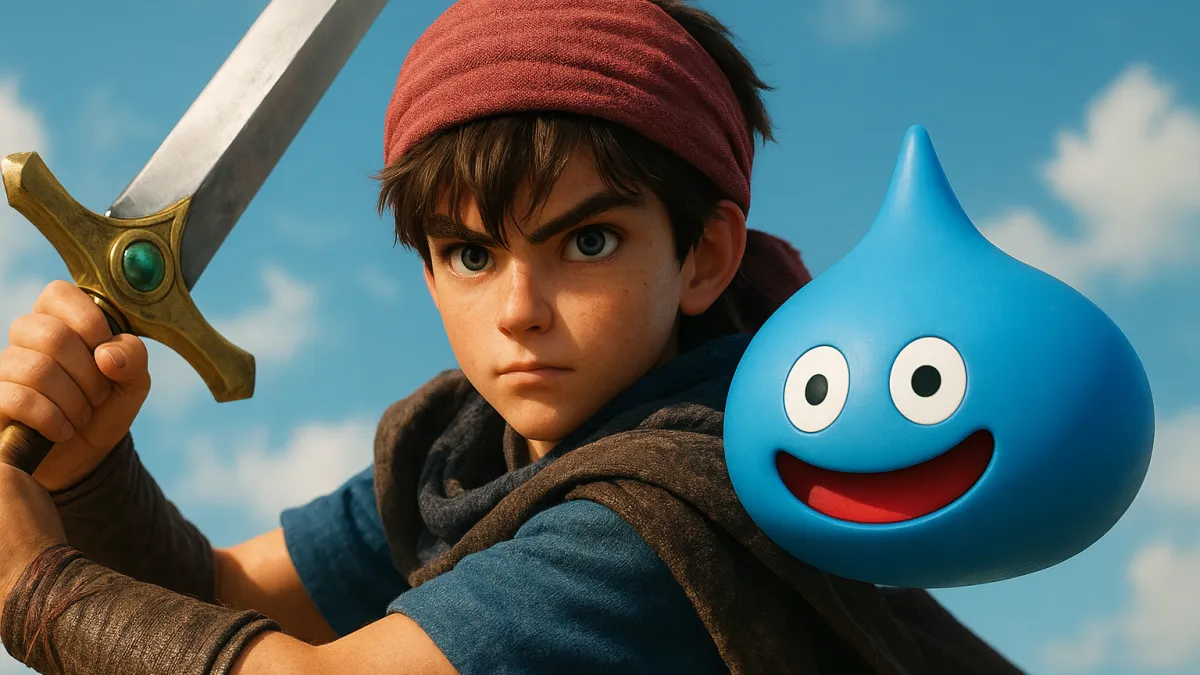Dragon Quest Your Story Toei Animation videogame CGI animação