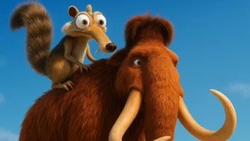 Era Gelo Chris Wedge Blue Sky Scrat noz mamute