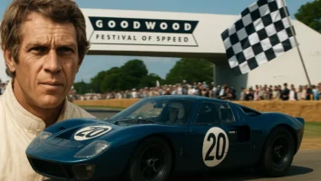 Goodwood Festival velocidade Steve McQueen Racing homenagem