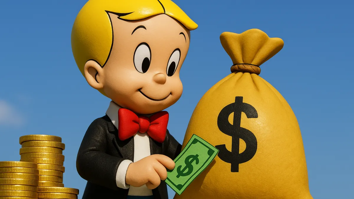 Richie Rich 1980 Hanna-Barbera Harvey Comics menino rico bilionário