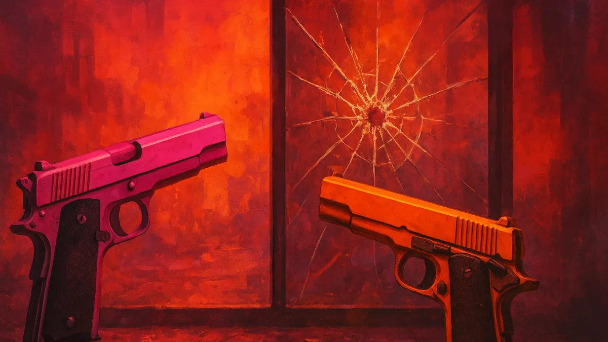 Cães de Aluguel: Pink e Orange no Caos Violento Pós-Assalto