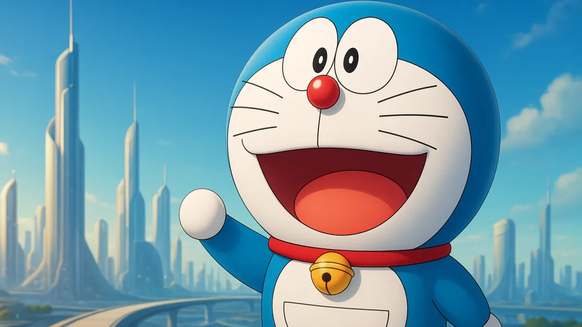 Doraemon Filme anual Shin-Ei Animation gato robô futuro