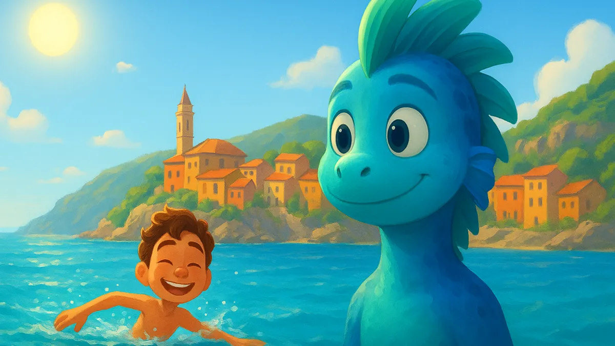 Luca: Monstros marinhos, amizade e o verão mágico na Itália da Pixar