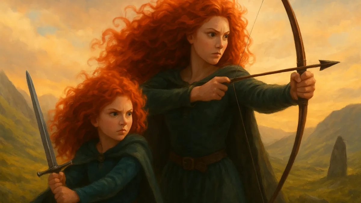 Valente: Merida, Escócia e a Luta Épica de Mãe e Filha!