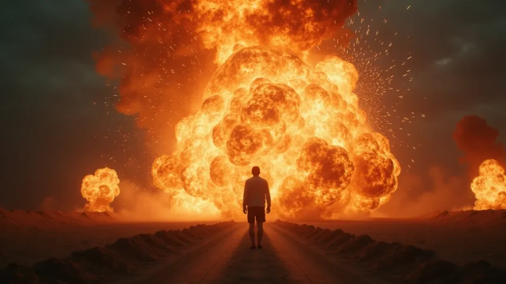 Como Hollywood cria explosões reais nas filmagens de ação