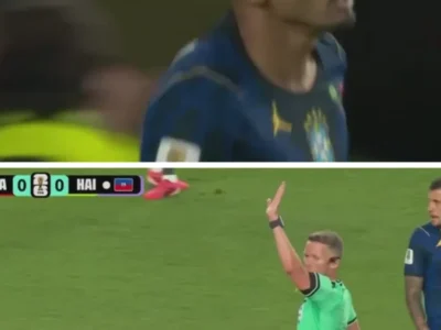 Gol anulado: Raphinha marca, mas impedimento tira vantagem do Brasil
